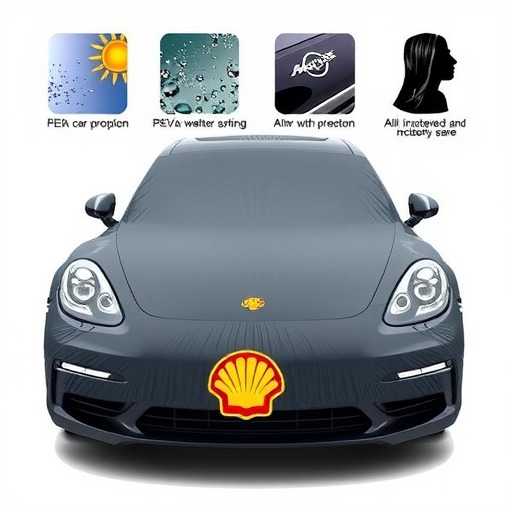 厂家 汽车通用车衣 PEVA单层车罩 可印LOGO防雨防晒 汽车车衣