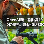 OpenAI完成400亿融资估值达3000亿美元创AI融资新纪录 OpenAI完成400亿融资估值达3000亿美元创AI融资新纪录
