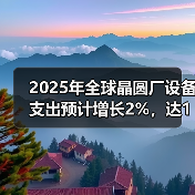 全球晶圆厂设备支出持续增长 投资达1100亿美元 全球晶圆厂设备支出持续增长 投资达1100亿美元
