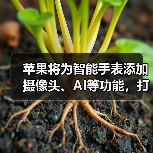 苹果Apple Watch或将集成AI摄像头,拓展智能穿戴新场景 苹果Apple Watch或将集成AI摄像头,拓展智能穿戴新场景