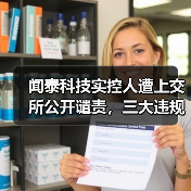 闻泰科技实控人遭上交所公开谴责,三大违规行为曝光 闻泰科技实控人遭上交所公开谴责,三大违规行为曝光