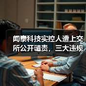闻泰科技实控人遭上交所公开谴责,三大违规行为曝光 闻泰科技实控人遭上交所公开谴责,三大违规行为曝光