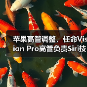 苹果高管调整,任命Vision Pro高管负责Siri技术开发 苹果高管调整,任命Vision Pro高管负责Siri技术开发