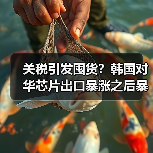 关税引发囤货?韩国对华芯片出口暴涨之后暴跌 关税引发囤货?韩国对华芯片出口暴涨之后暴跌