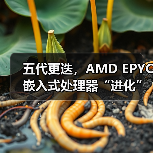 五代更迭，AMD EPYC嵌入式处理器“进化”登场！