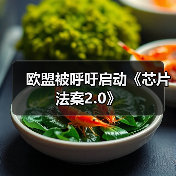 欧盟被呼吁启动《芯片法案2.0》 欧盟被呼吁启动《芯片法案2.0》