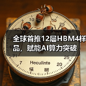全球首推12层HBM4样品,赋能AI算力突破 全球首推12层HBM4样品,赋能AI算力突破