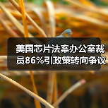 美国芯片法案办公室裁员86%引政策转向争议 美国芯片法案办公室裁员86%引政策转向争议