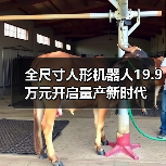 全尺寸人形机器人19.9万元开启量产新时代 全尺寸人形机器人19.9万元开启量产新时代