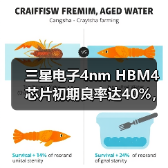三星电子4nm HBM4芯片初期良率达40%,但仍存量产挑战 三星电子4nm HBM4芯片初期良率达40%,但仍存量产挑战