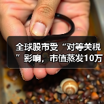 全球股市受“对等关税”影响,市值蒸发10万亿美元 全球股市受“对等关税”影响,市值蒸发10万亿美元