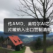 传AMD、英特尔AI芯片被纳入出口管制清单 传AMD、英特尔AI芯片被纳入出口管制清单