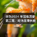 华为2024 年营收历史第二高,轮值董事长换人 华为2024 年营收历史第二高,轮值董事长换人