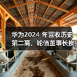 华为2024 年营收历史第二高,轮值董事长换人 华为2024 年营收历史第二高,轮值董事长换人