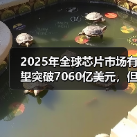 2025年全球芯片市场有望突破7060亿美元，但增长挑战亦大