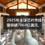 2025年全球芯片市场有望突破7060亿美元，但增长挑战亦大