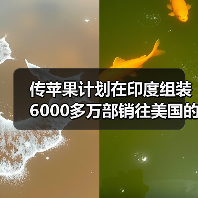 传苹果计划在印度组装6000多万部销往美国的iPhone 传苹果计划在印度组装6000多万部销往美国的iPhone