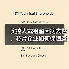 实控人戴祖渝因病去世，芯片企业如何保障运营稳定？
