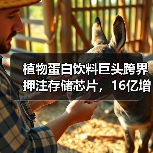 植物蛋白饮料巨头跨界押注存储芯片，16亿增资长控集团引关注