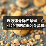 近万账号操控曝光，企业如何破解黑公关危机？