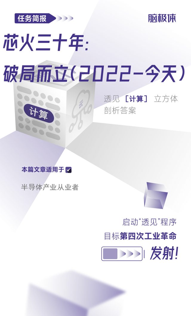 芯火三十年：破局而立（2022－今天）